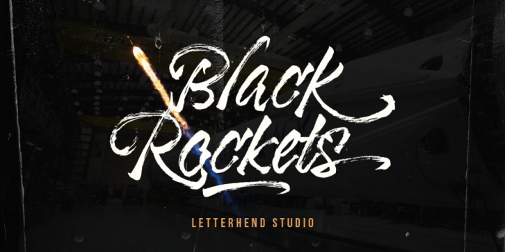Black Rockets font preview