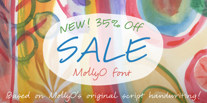 MollyO font preview