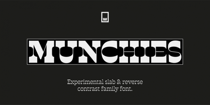 Munchies font preview