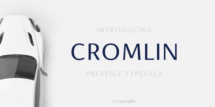 Cromlin font preview