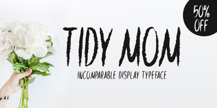 Tidy Mom font preview