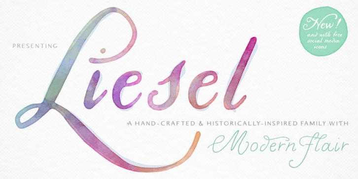 Liesel font preview