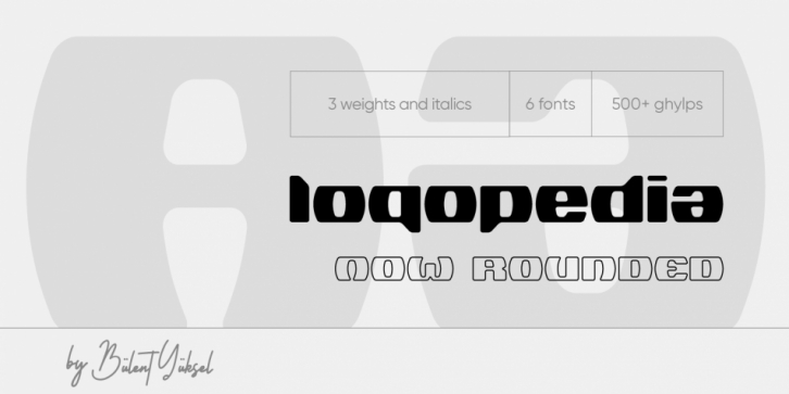 Logopedia Now Rounded font preview
