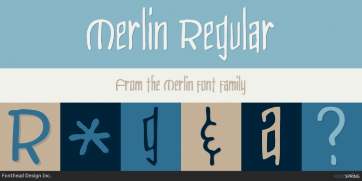 Merlin font preview