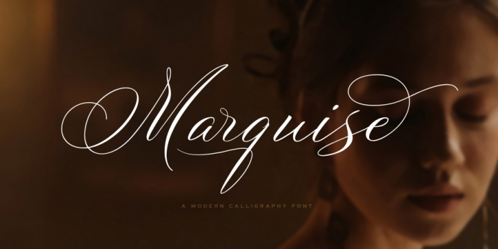 Marquise font preview
