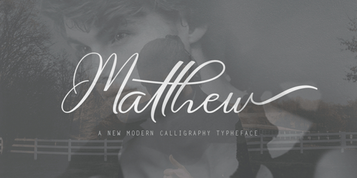 Matthew font preview