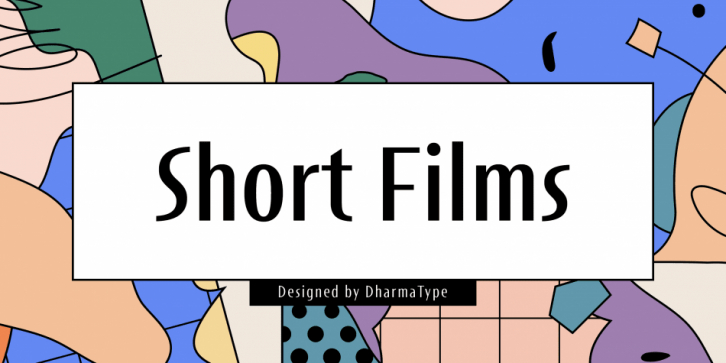 Short Films font preview