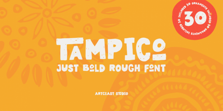 SA Tampico font preview