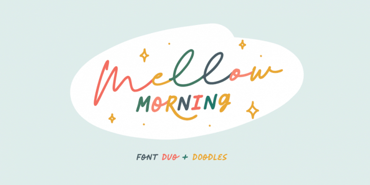 Mellow Morning font preview