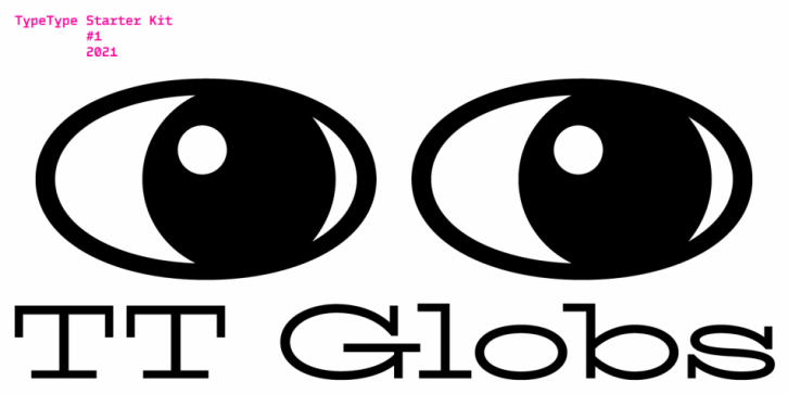 TT Globs font preview