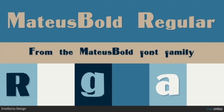 MateusBold font preview