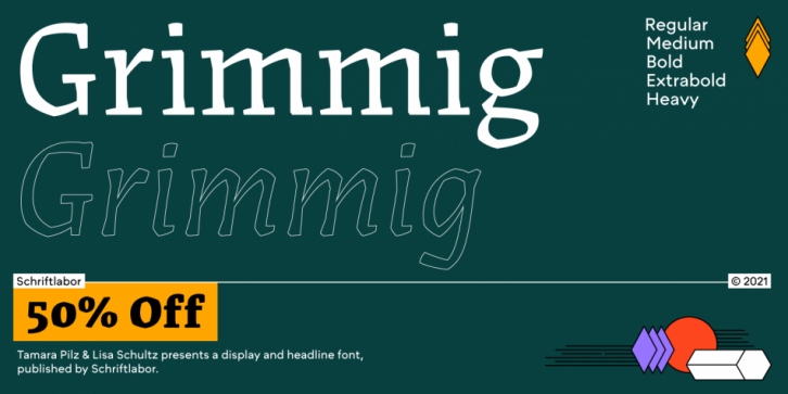 Grimmig font preview