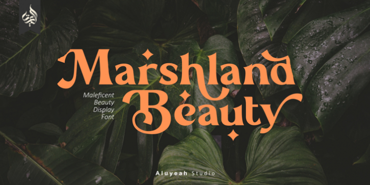 Al Marshland Beauty font preview