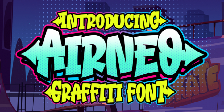 Airneo font preview