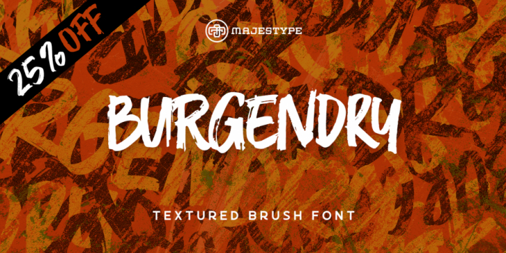 Burgendry font preview