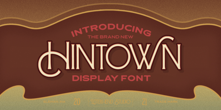 Hintown font preview