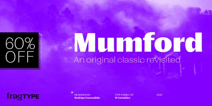 Mumford font preview