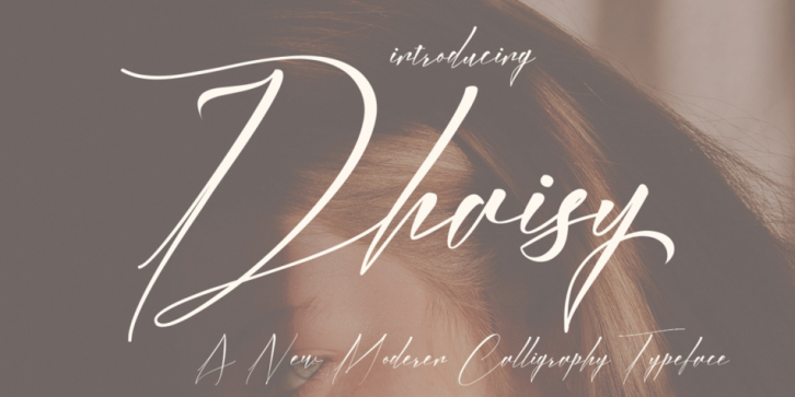 Dhaisy font preview