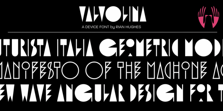 Valvolina font preview