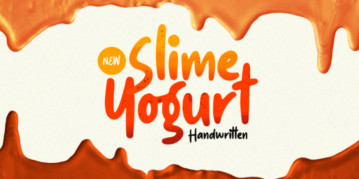 Slime Yogurt font preview