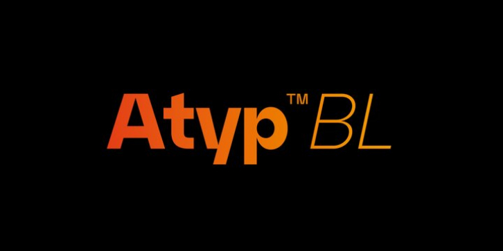 Atyp BL font preview