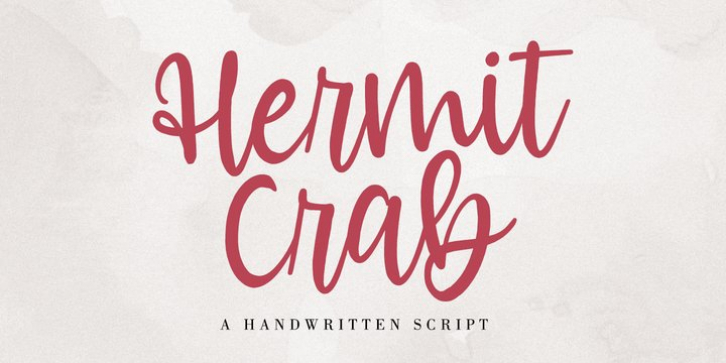 Hermit Crab font preview