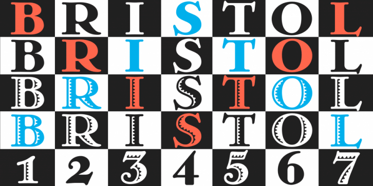 Bristol font preview