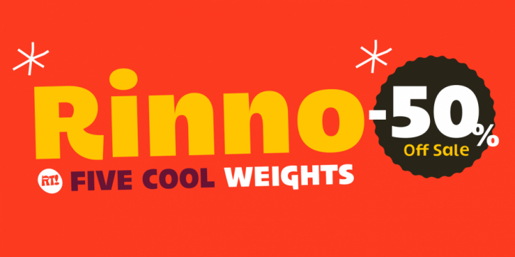Rinno font preview