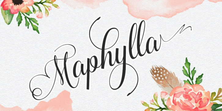 Maplylla font preview