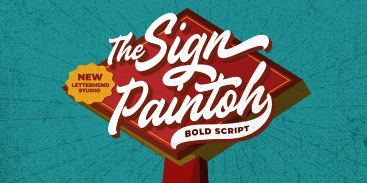 The Sign Paintoh font preview
