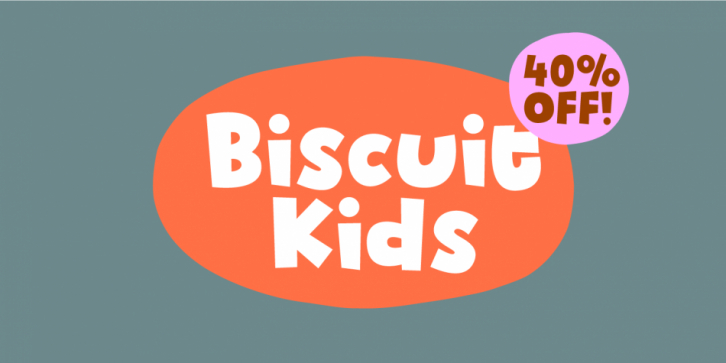 Biscuit Kids font preview