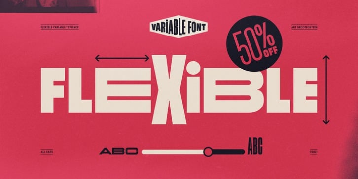 Flexible font preview