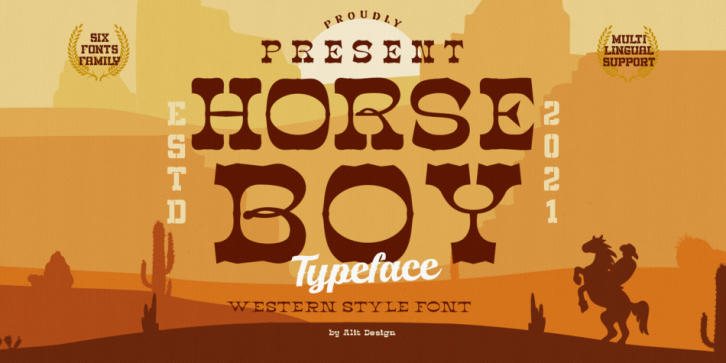 Horse Boy font preview