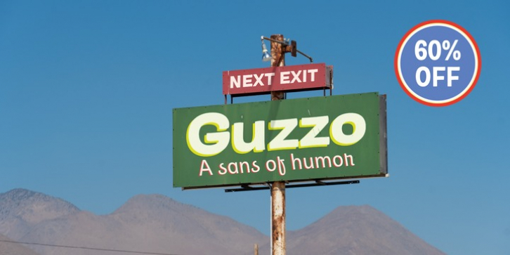 Guzzo font preview