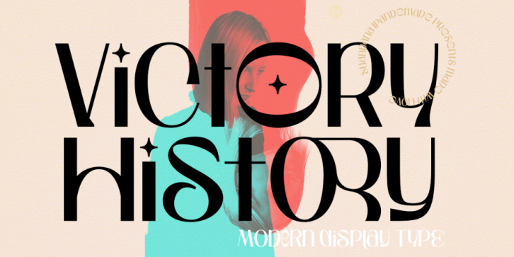 Victory History font preview
