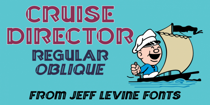 Cruise Director JNL font preview