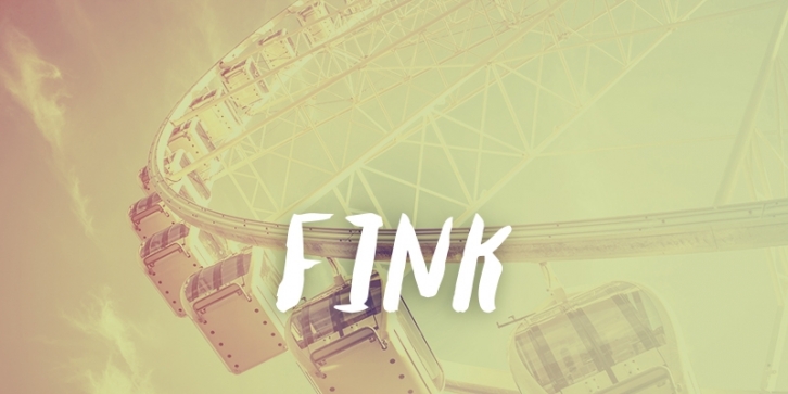Fink font preview