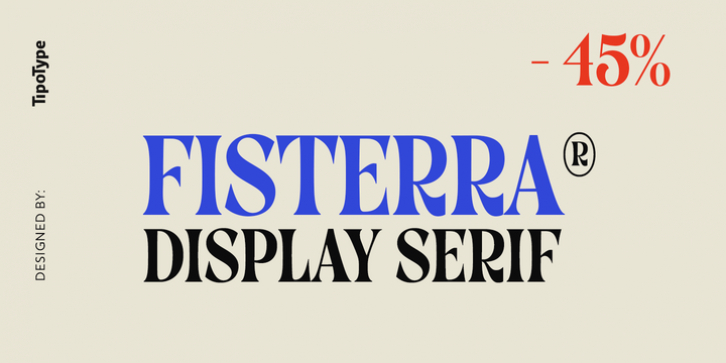 Fisterra font preview