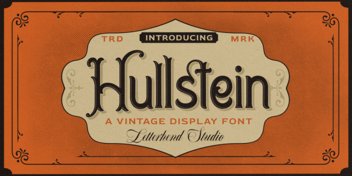 Hullstein font preview