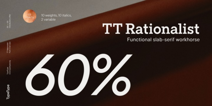 TT Rationalist font preview