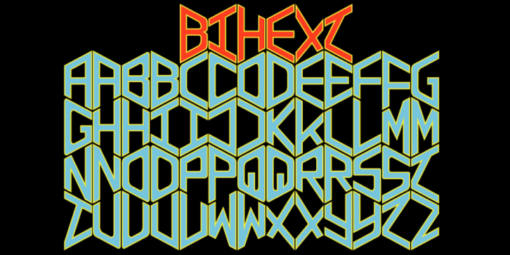 Bihext font preview