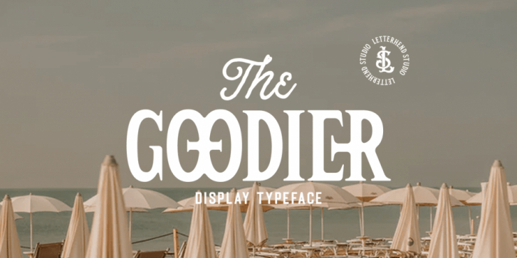 The Goodier font preview