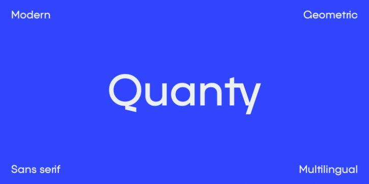 Quanty font preview