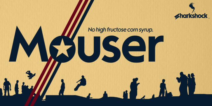 Mouser font preview