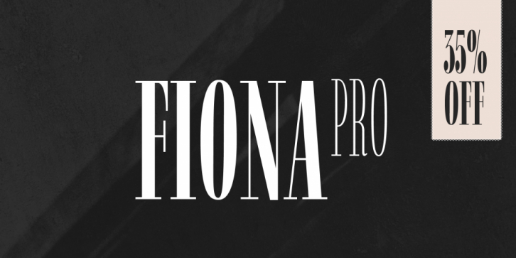 Fiona Pro font preview