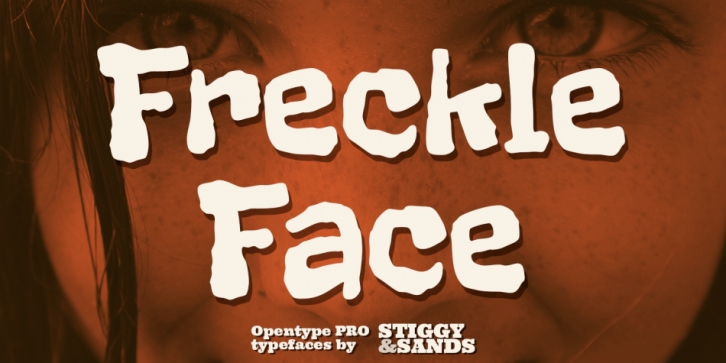 Freckle Face Pro font preview