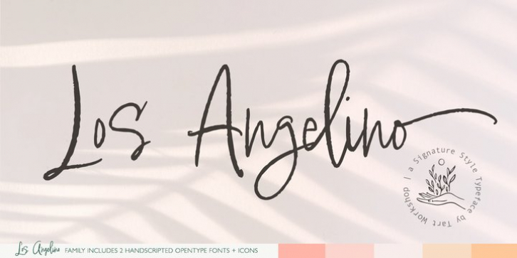 Los Angelino font preview