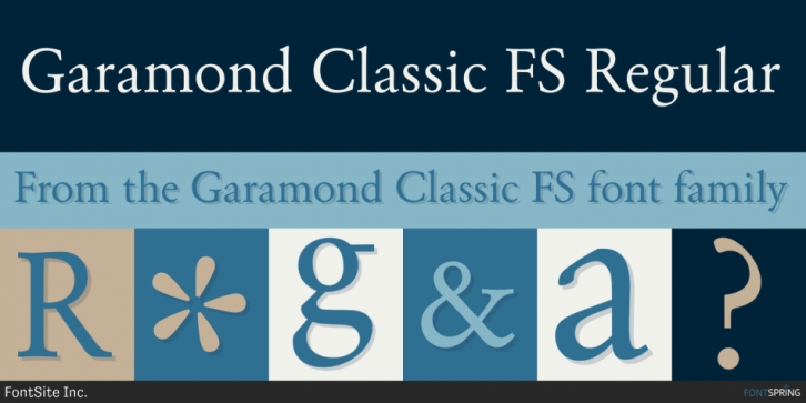 Garamond Classic FS font preview