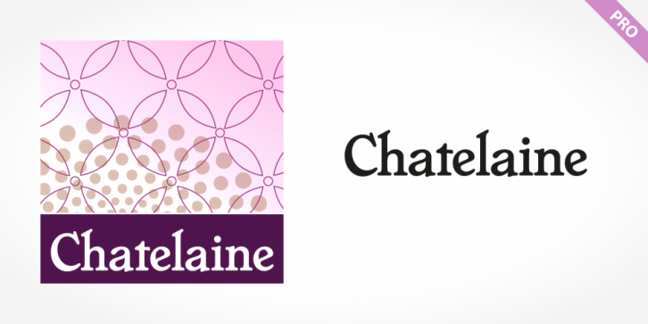 Chatelaine Pro font preview