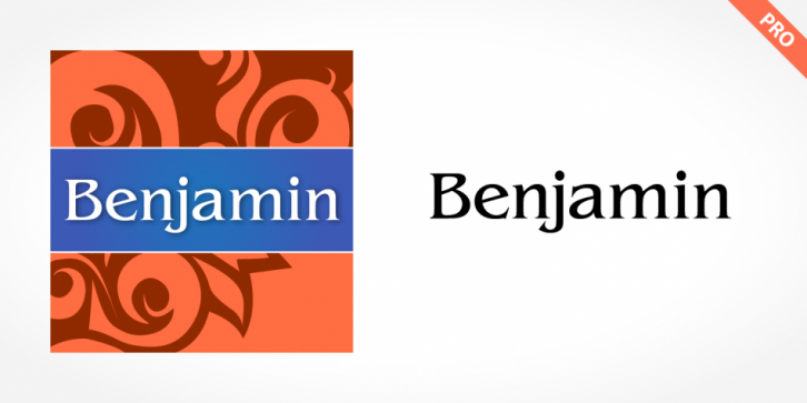 Benjamin Pro font preview